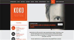 Desktop Screenshot of kokoteatteri.fi