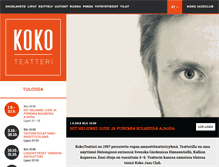 Tablet Screenshot of kokoteatteri.fi
